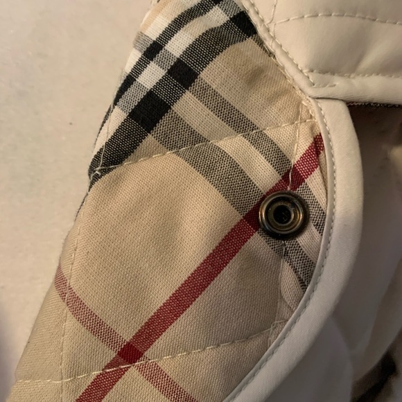 Charles Klein Quilted Cream Jacket, size M - Picture 6 of 7